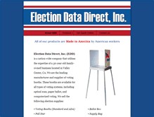 Tablet Screenshot of eddvote.com